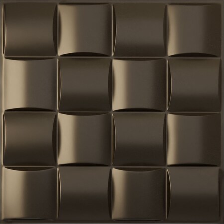 Ekena Millwork 19 5/8in. W x 19 5/8in. H Baile EnduraWall Decorative 3D Wall Panel Covers 2.67 Sq. Ft. WP20X20BACDB